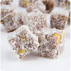 Hindistan Cevizli Çifte Kavrulmuş Lokum